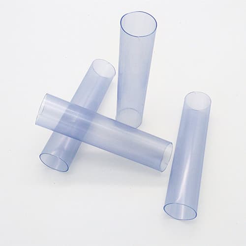 hard plastic tubes oval pvc pipe Dongguan plastic pipe